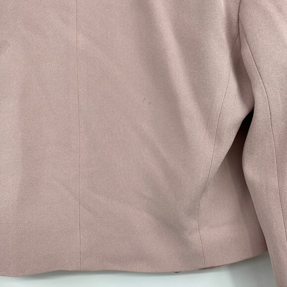 Babaton Pink Cropped Padded Shoulder Blazer | Women’s Size 0 - Picture 7 of 7
